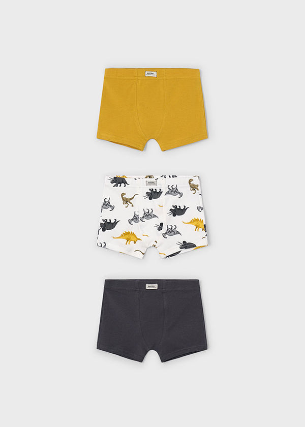 Set 3 Boxer Mostarda