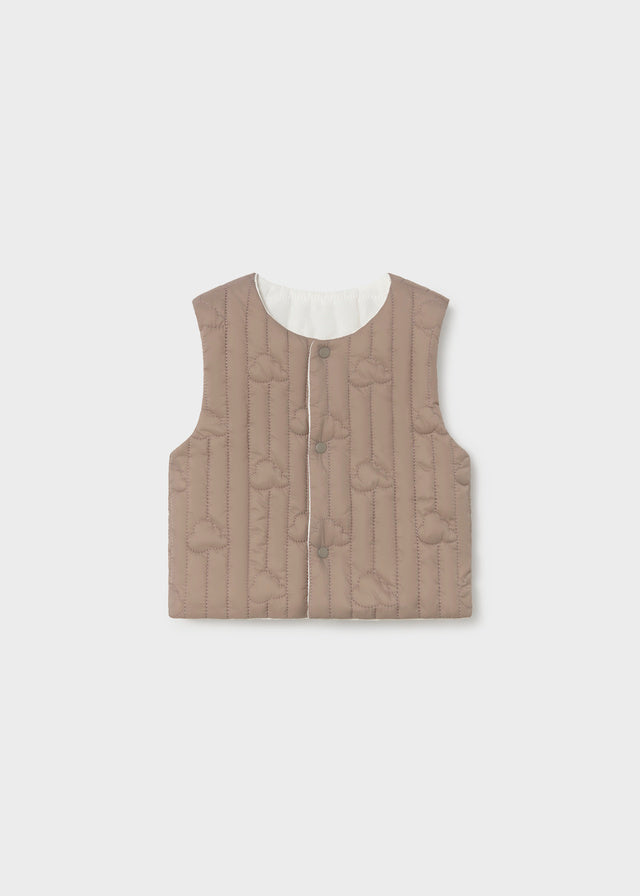 Gilet Reversibile Bianco