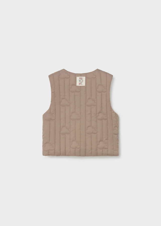 Gilet Reversibile Bianco