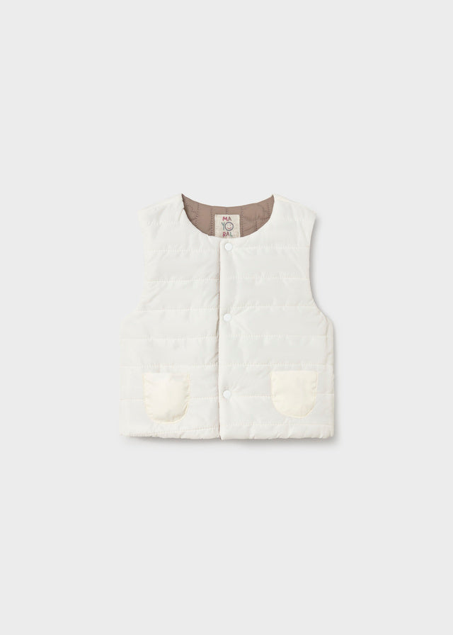 Gilet Reversibile Bianco