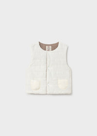 Gilet Reversibile Bianco