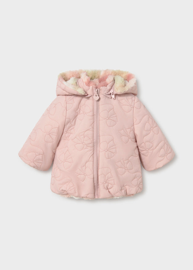Giaccone Reversibile Orso Bianco