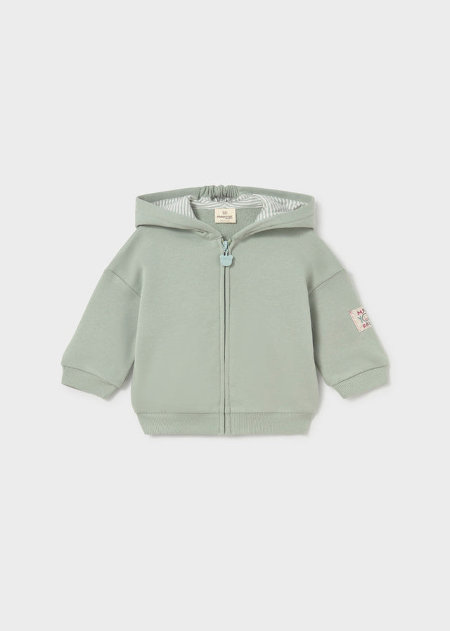 Felpa Canguro Verde