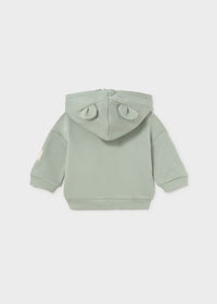 Felpa Canguro Verde