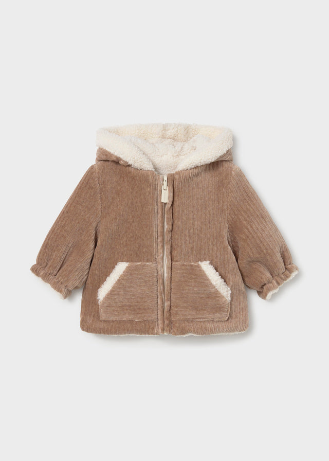 Cappotto Reversibile Beige Marrone