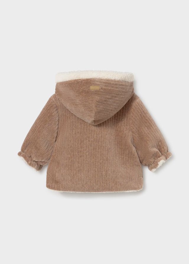 Cappotto Reversibile Beige Marrone