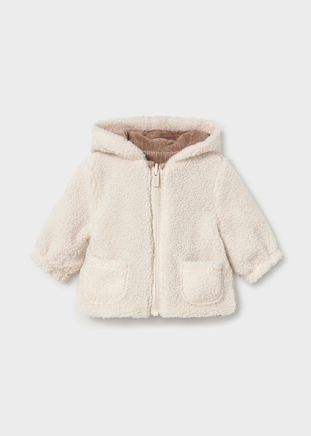 Cappotto Reversibile Beige Marrone