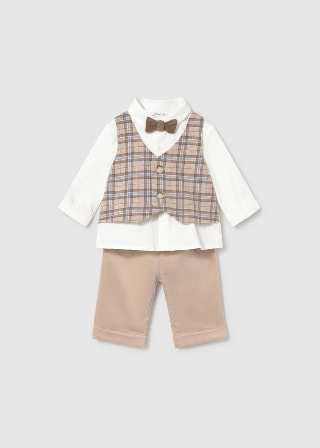 Completo pantalone Camicia E Gilet