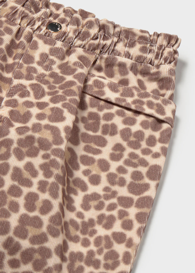 Pantalone Velluto Maculato