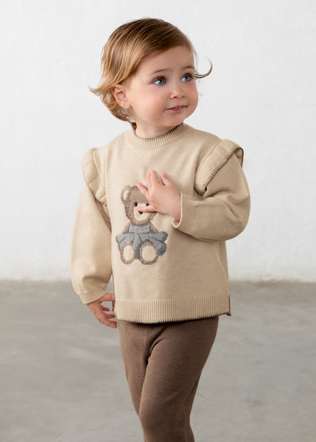 Completo Pantalone Maglia Sabbia