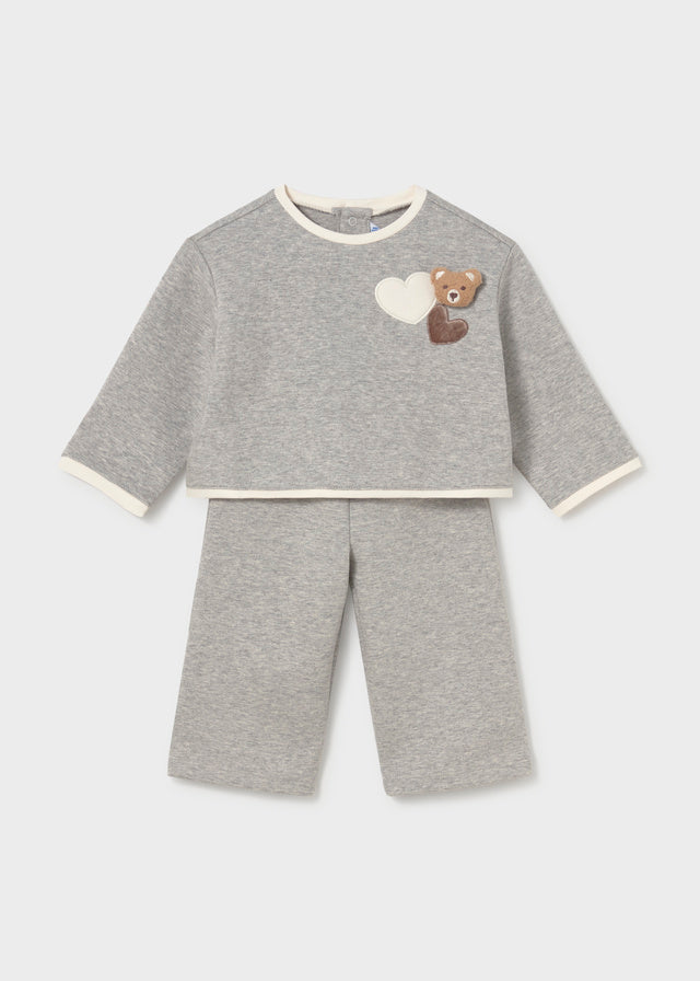 Comp Pantalone Lungo Grigio