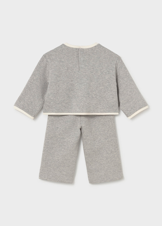 Comp Pantalone Lungo Grigio