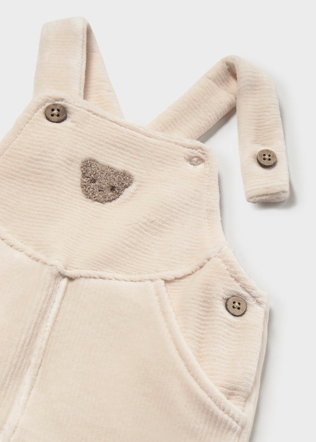 Salopette Punto Panno Beige