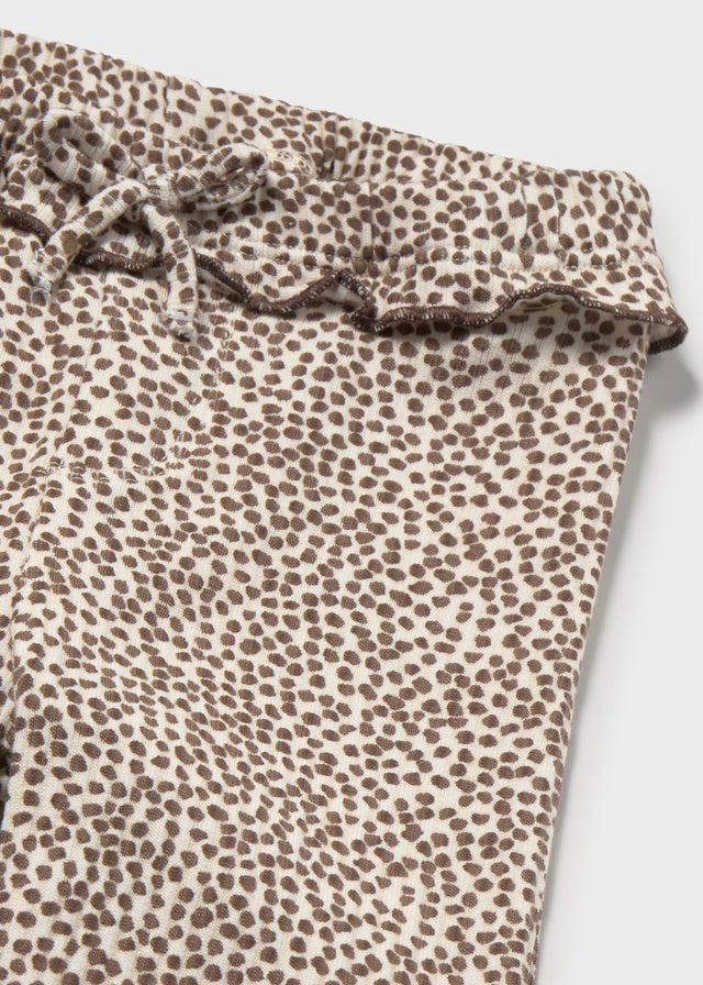 Leggings Maculato Cioccolato