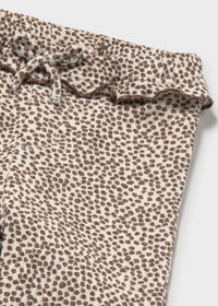 Leggings Maculato Cioccolato