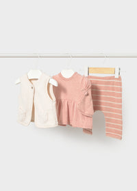 Completo Leggings E Gilet
