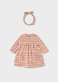 Vestito Jacquard Nude