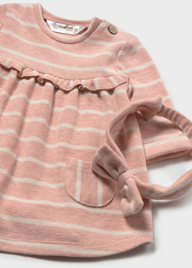 Vestito Jacquard Nude
