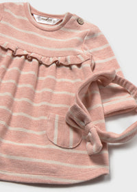 Vestito Jacquard Nude