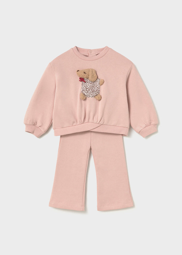 Tuta 2 Pezzi Rosa