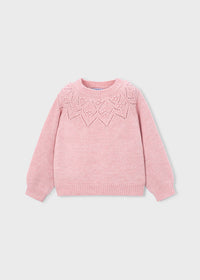Maglione Traforata Fantasia Pastello