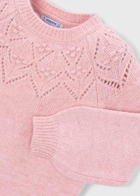 Maglione Traforata Fantasia Pastello