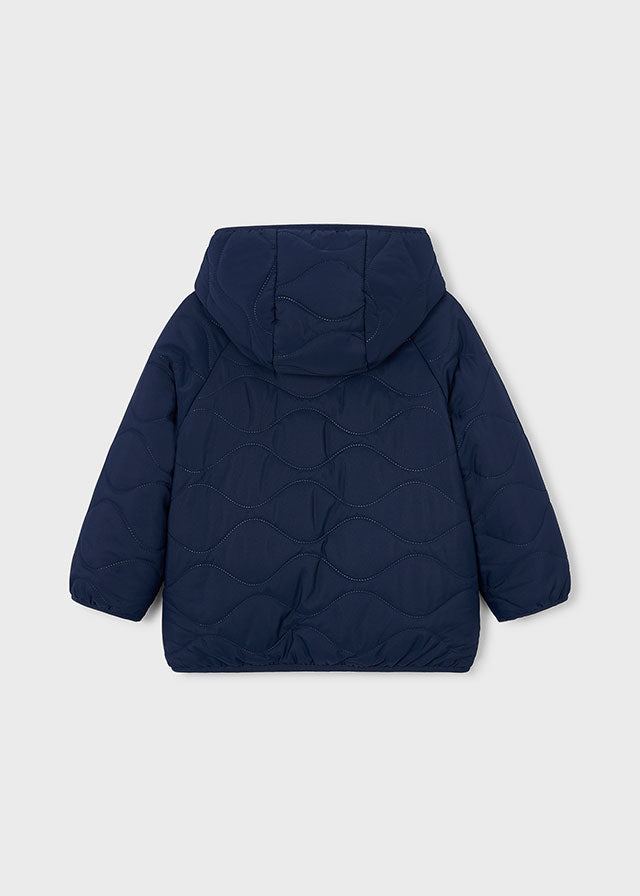 Giaccone Reversibile Orsetto Blu
