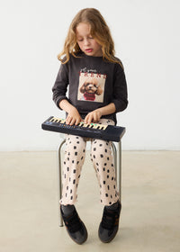 Leggings Costine Fantasia Panna