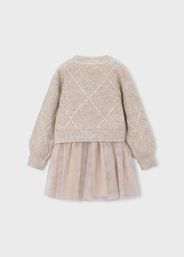 Vestito Panna Fiocchi