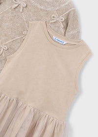 Vestito Panna Fiocchi