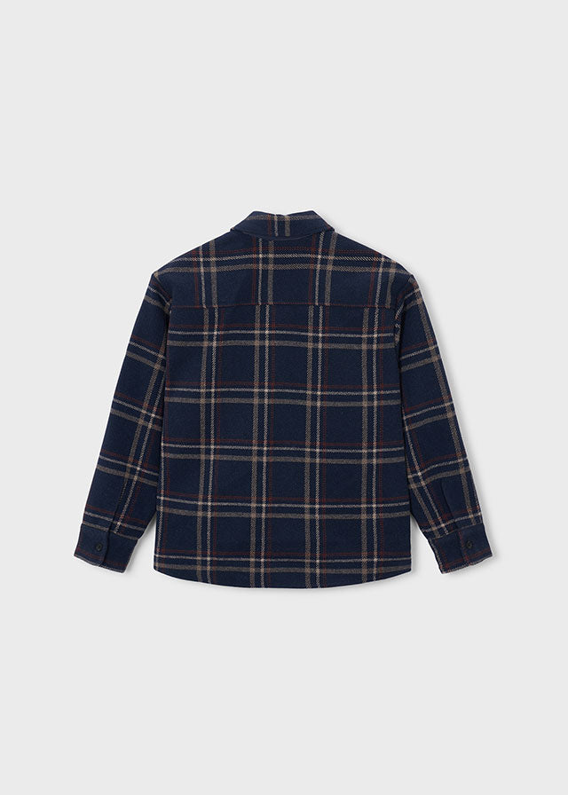 Camicia Panno Quadri Blu