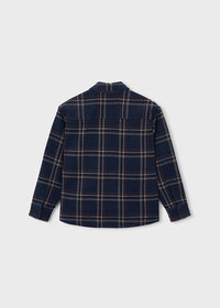 Camicia Panno Quadri Blu