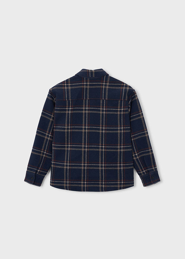 Camicia Panno Quadri Blu