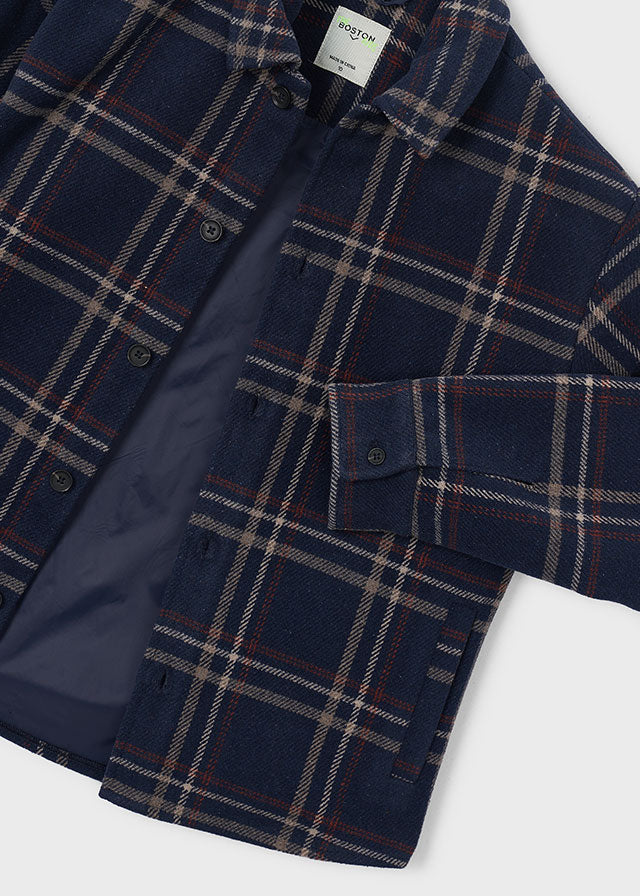 Camicia Panno Quadri Blu