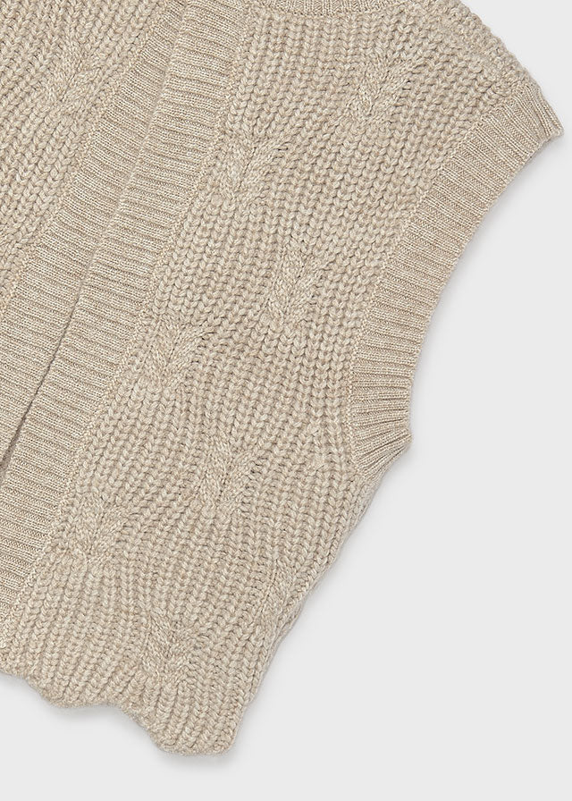 Gilet Tricot Humus Bianco
