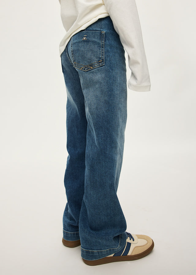 Pantalone Denim Wide Jeans