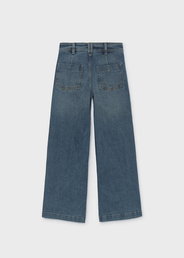 Pantalone Denim Wide Jeans