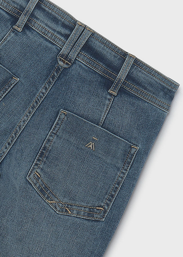 Pantalone Denim Wide Jeans