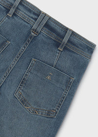 Pantalone Denim Wide Jeans
