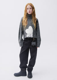Pantalone Twill Barrel Nero