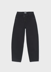 Pantalone Twill Barrel Nero