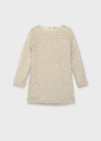 Vestito Frange Avena