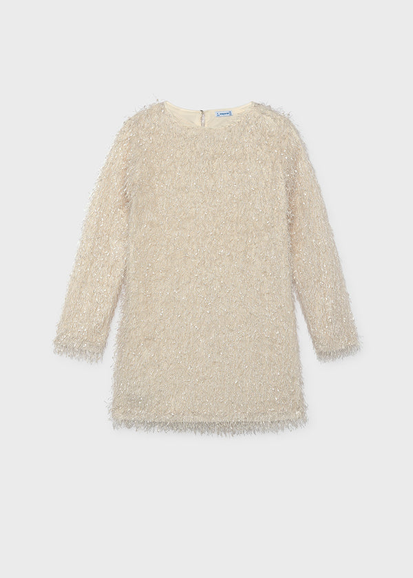 Vestito Frange Avena