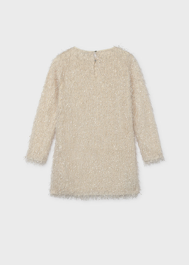 Vestito Frange Avena