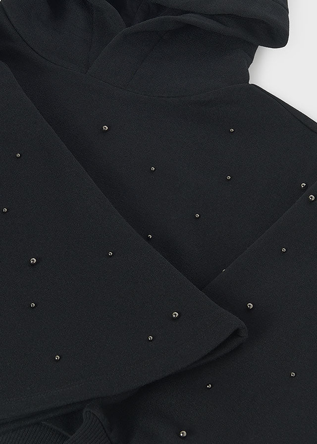 Completo Gonna Borchie Fantasia Nero