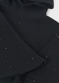 Completo Gonna Borchie Fantasia Nero
