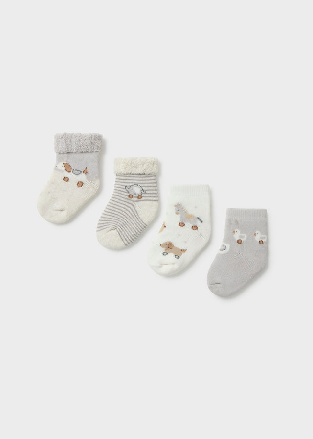 Set 4 Calze Nebbia