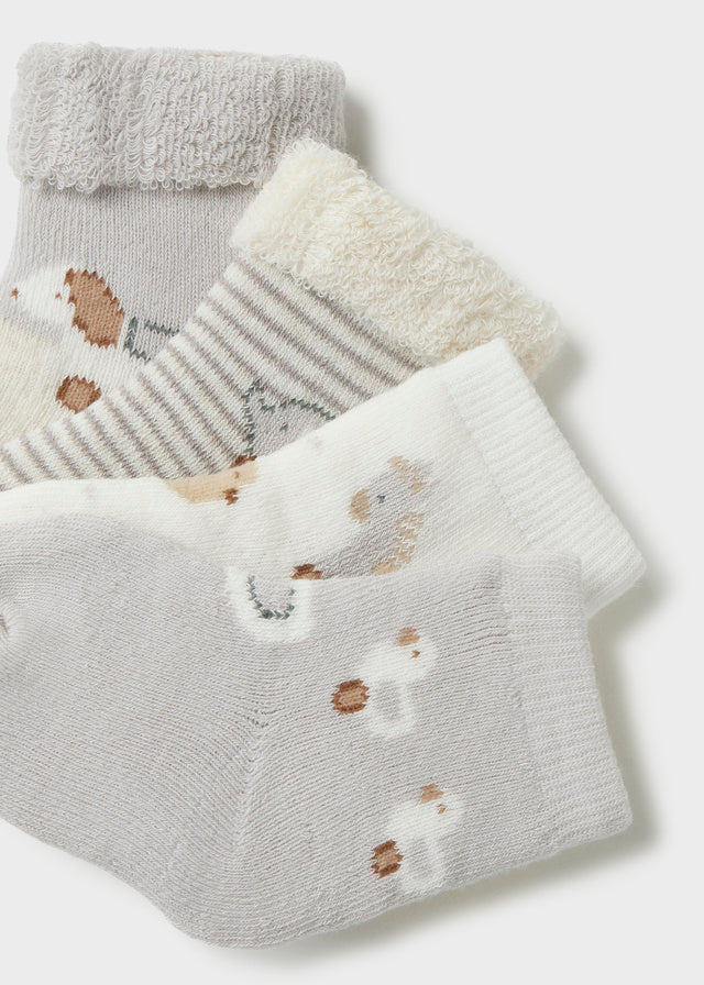Set 4 Calze Nebbia