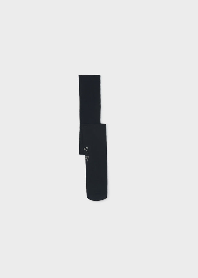 Collant Borchie Fiocco Nero