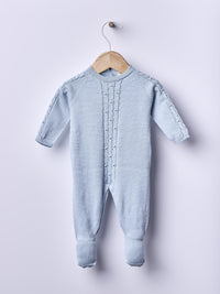 Tutina Azzurra In Cotone Organico